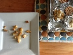 roasted garlic with olive oil and sea salt